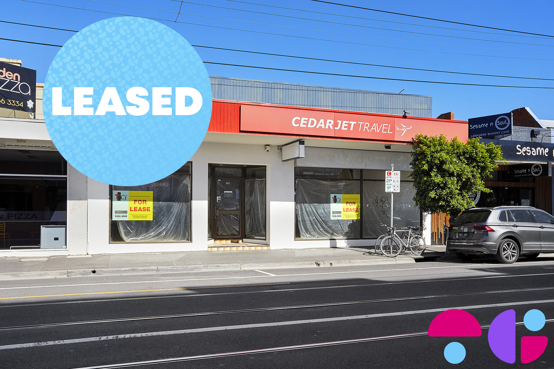 Leased 467-469 Lygon Street Brunswick Retail Office Commercial Real Estate TCI
