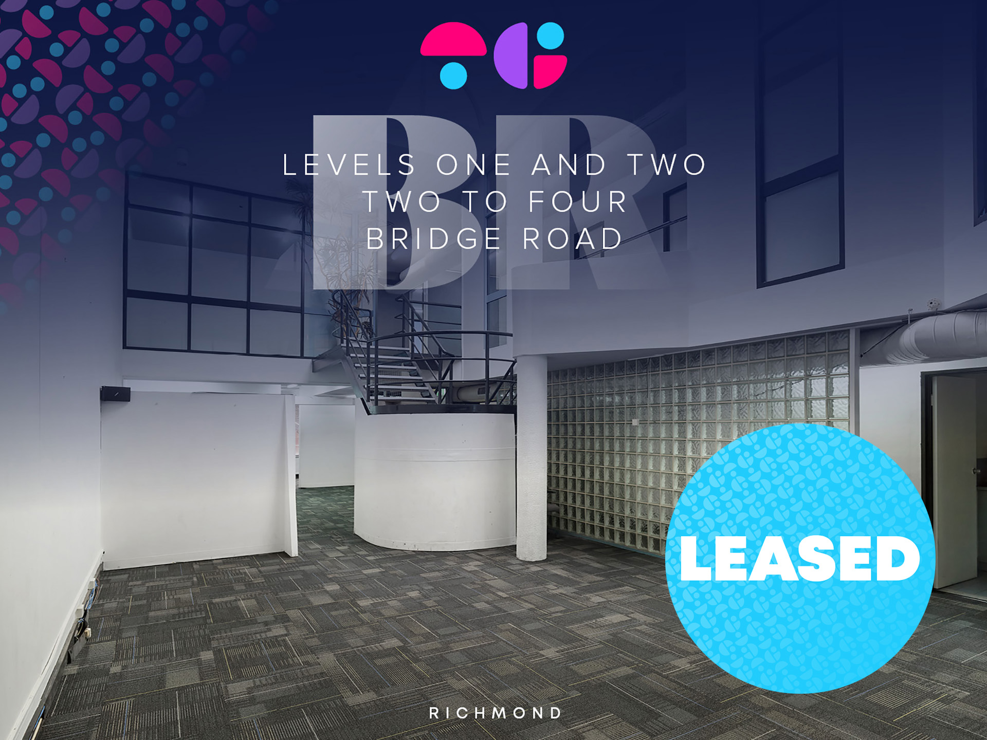 TCI Levels 1 & 2, 2 - 4 Bridge Road Richmond Lease Leased