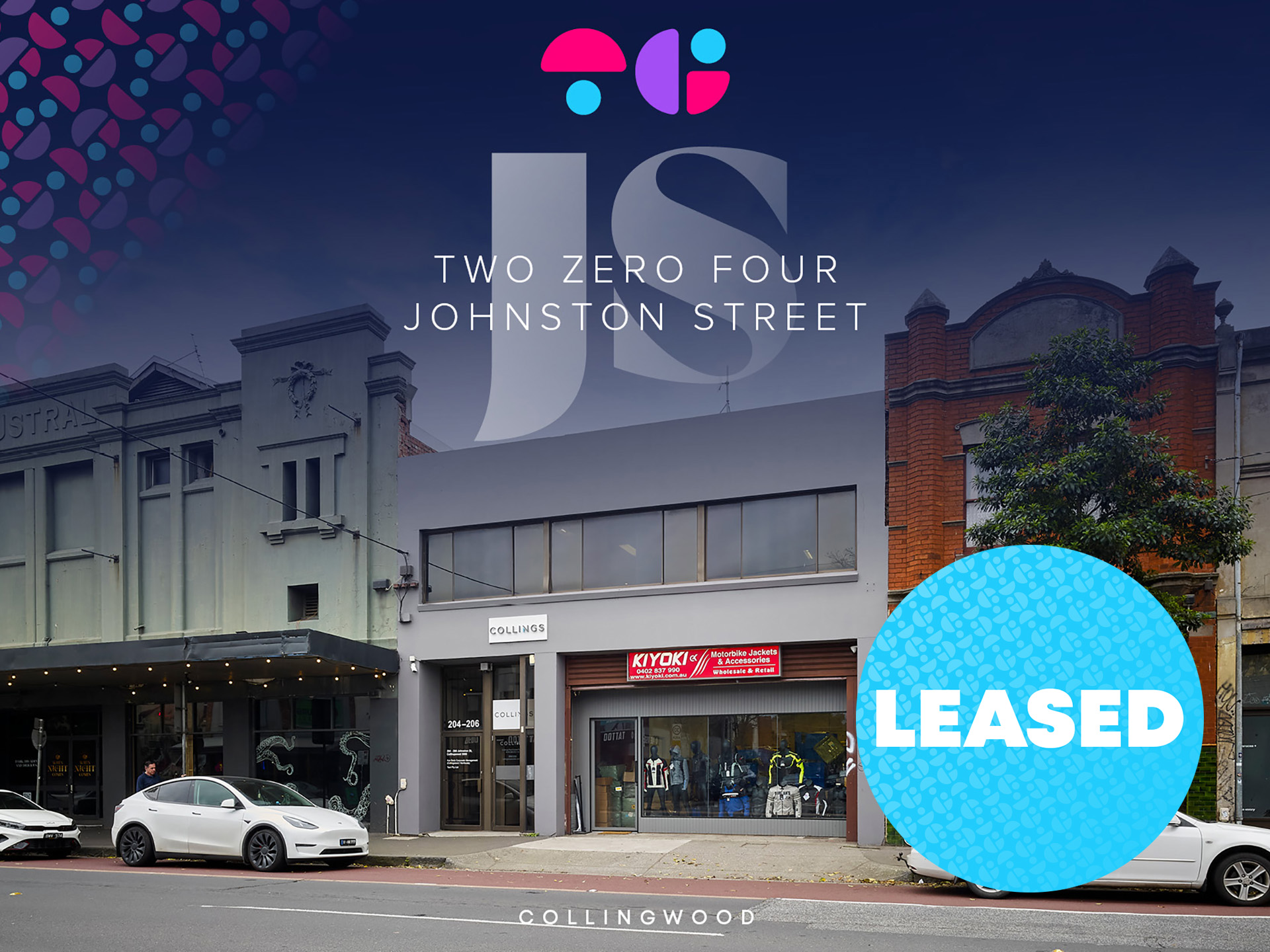 TCI Lease Leased 204-206 Johnston Street Collingwood