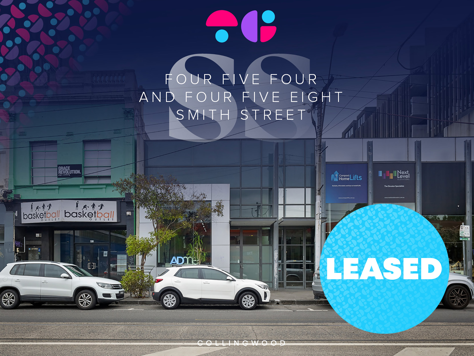 TCI 454 & 458 Smith Street Collingwood Lease Leased