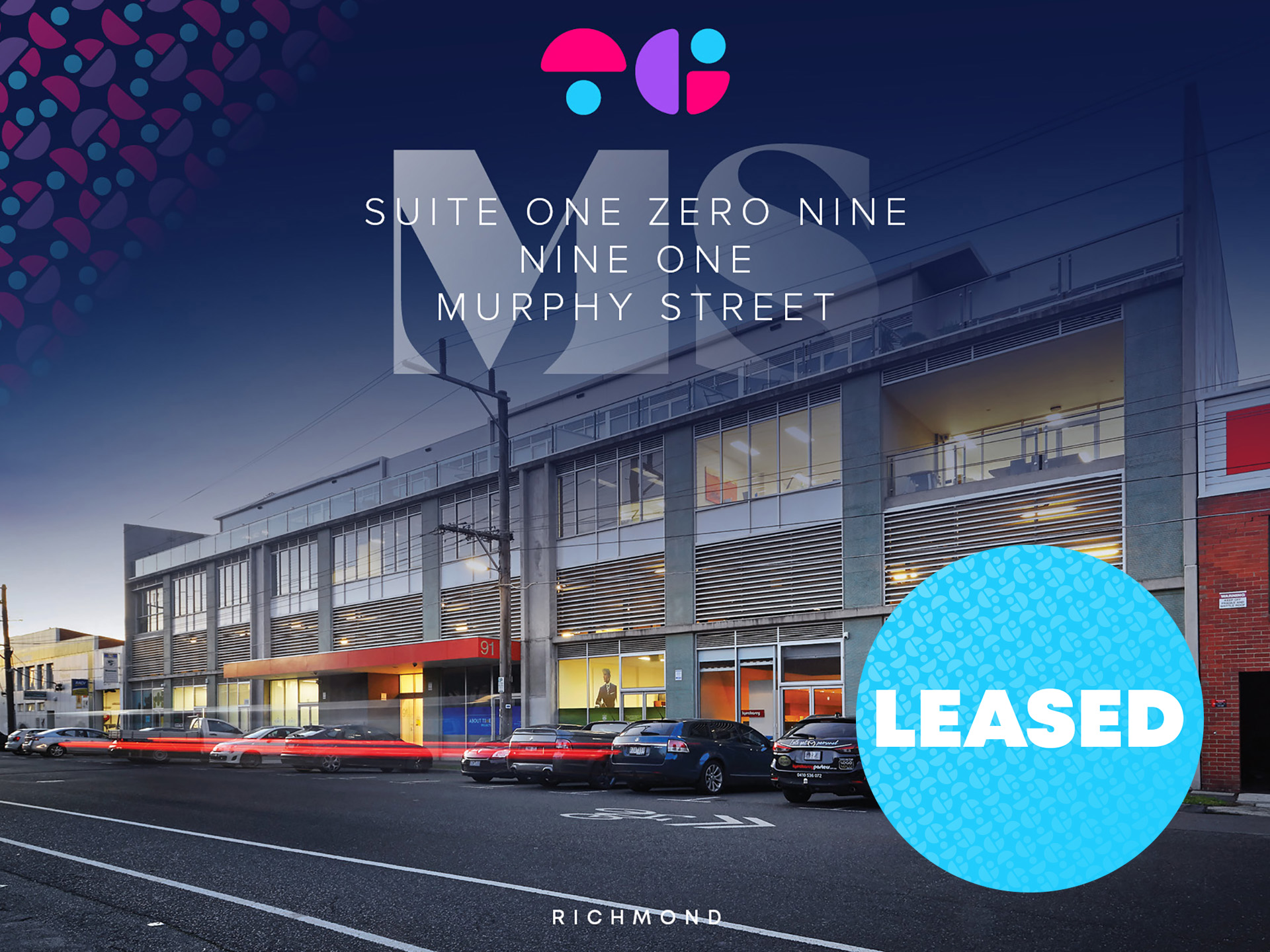 109 91 Murphy Street Richmond TCI Lease Leased