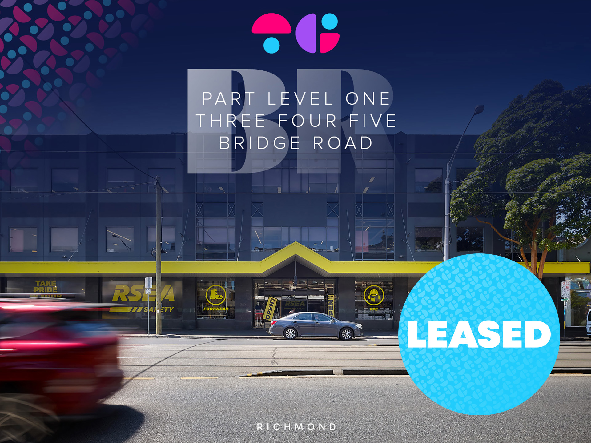 Level 1 345 Bridge Road Richmond TCI Lease Leased