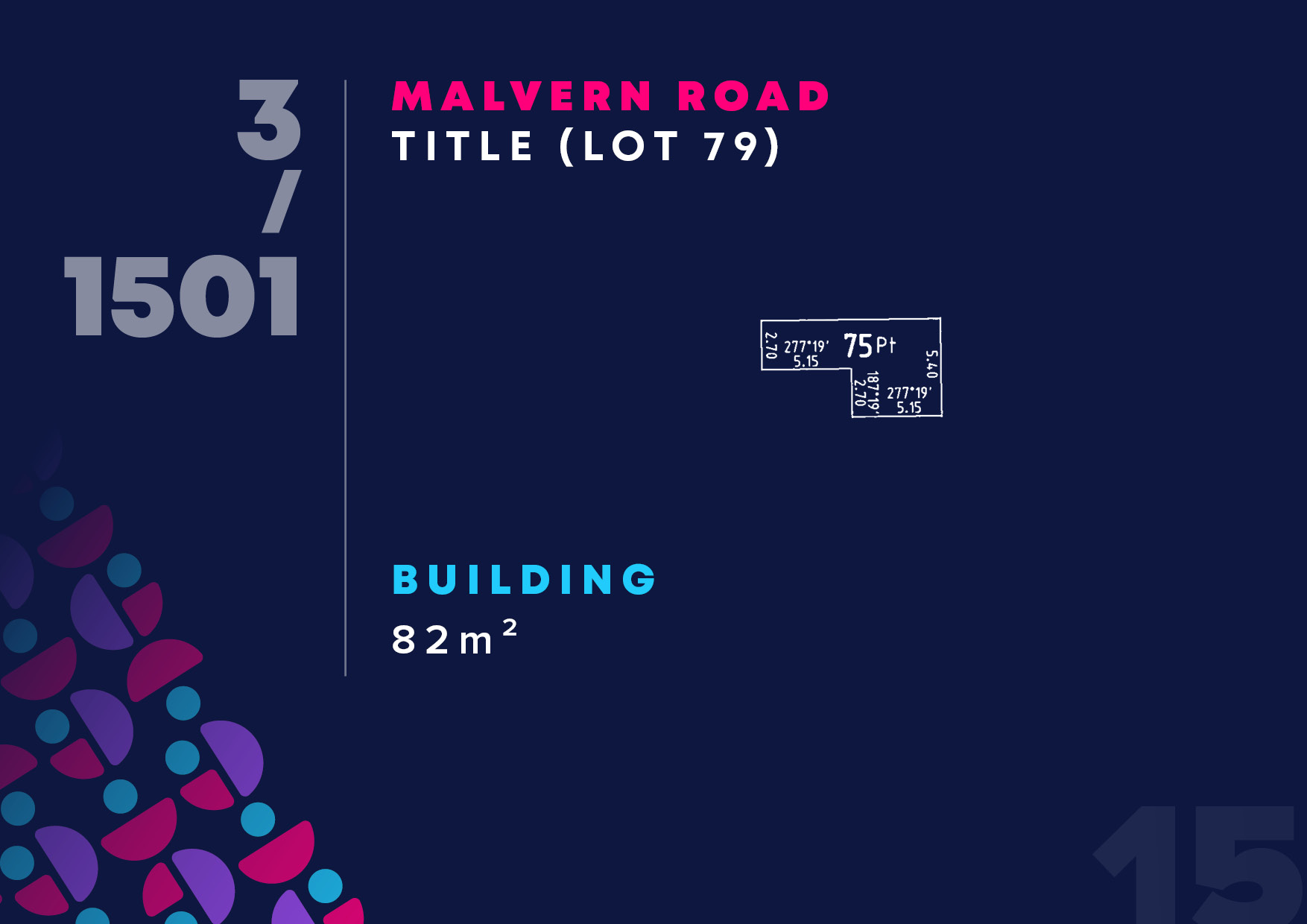 Suite 3, 1501 Malvern Road Glen Iris TCI Sale Sold